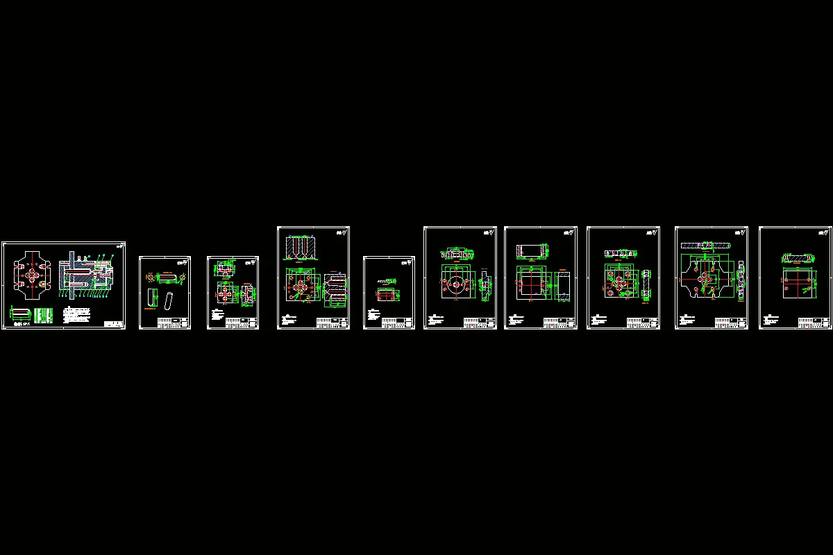 全部CAD图纸10张