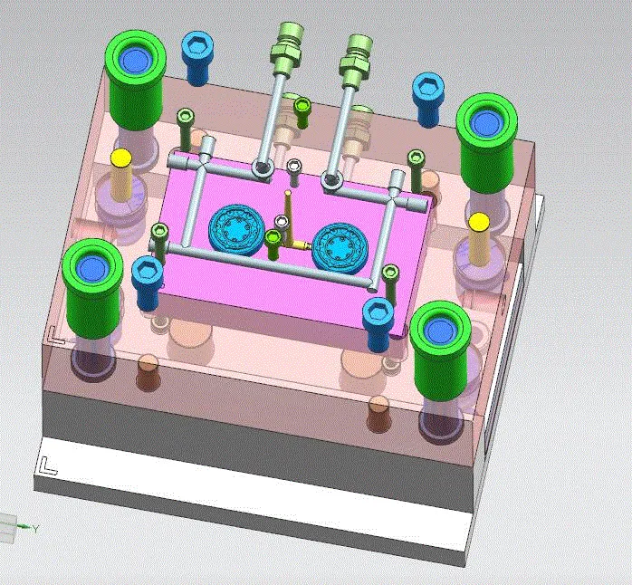 三维模具内部截图