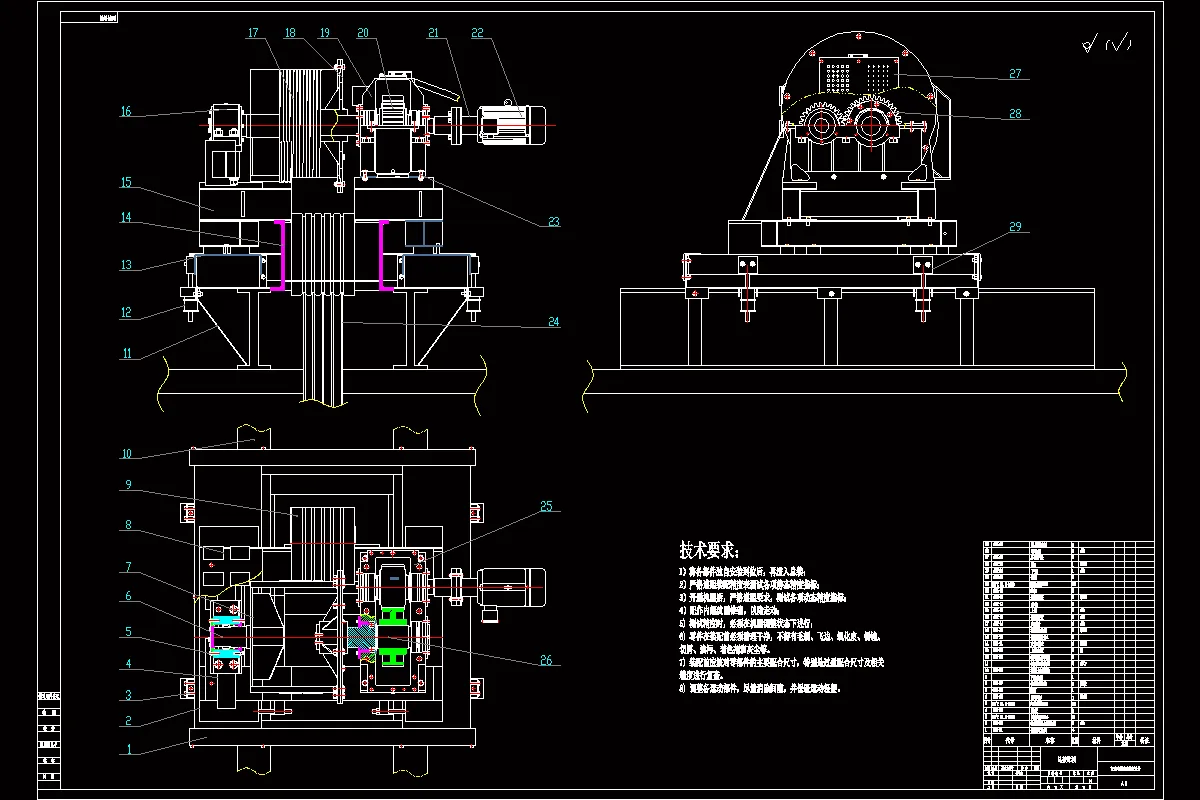 JJ2020-高速电梯减震装置设计
