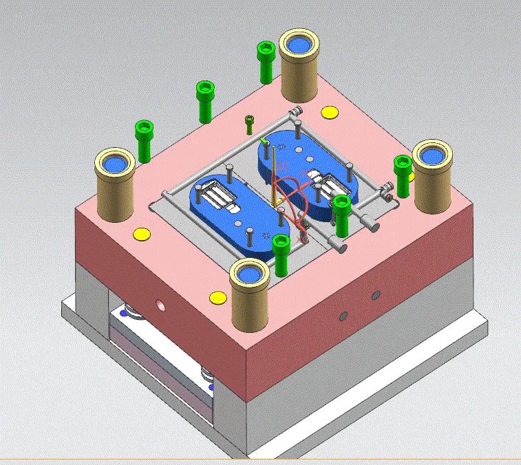 模具三维内部图