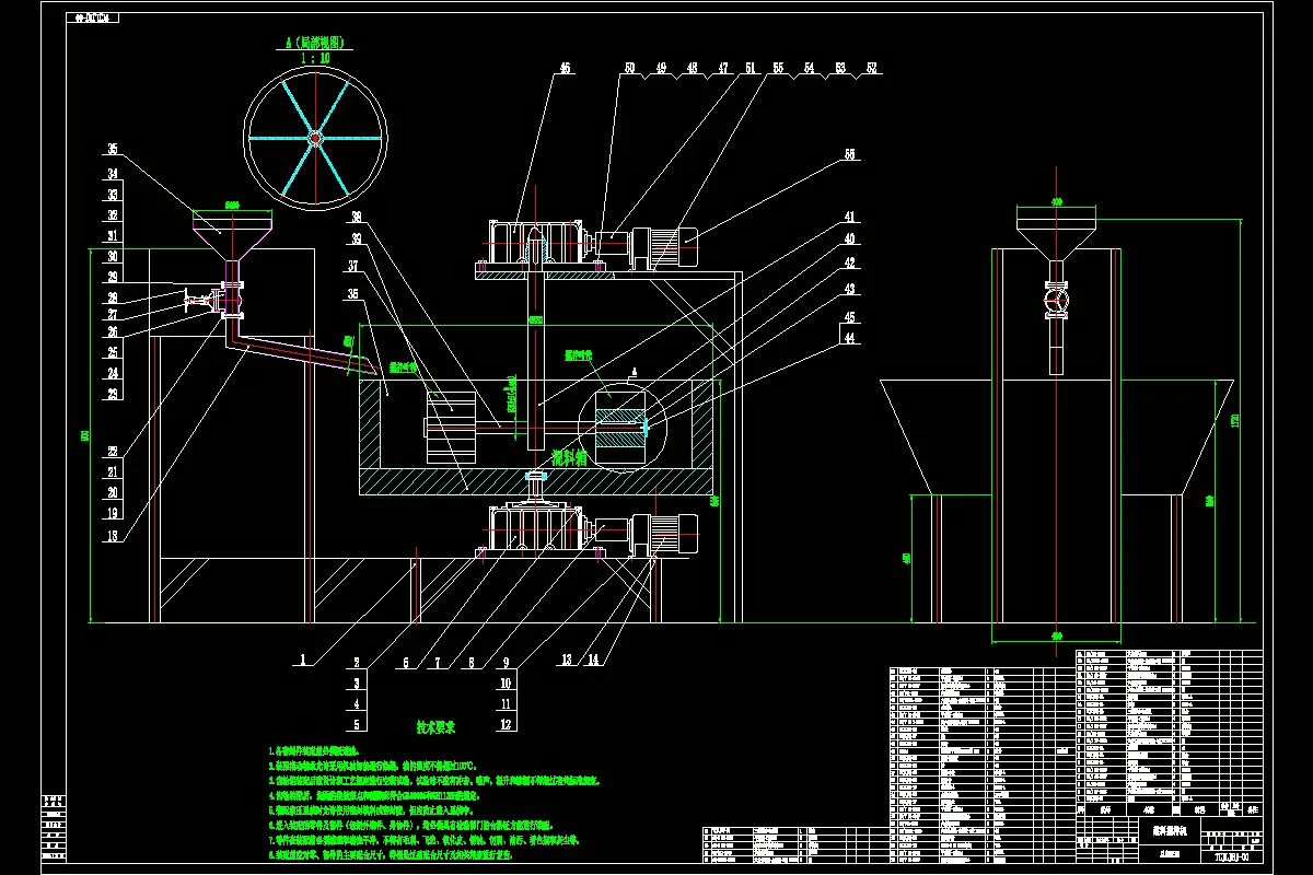 JJ2291-涂层浆料搅拌机设计