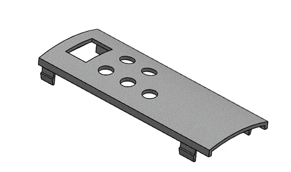 JJ1092-遥控器面盖注塑工艺与模具设计[含UG三维图]