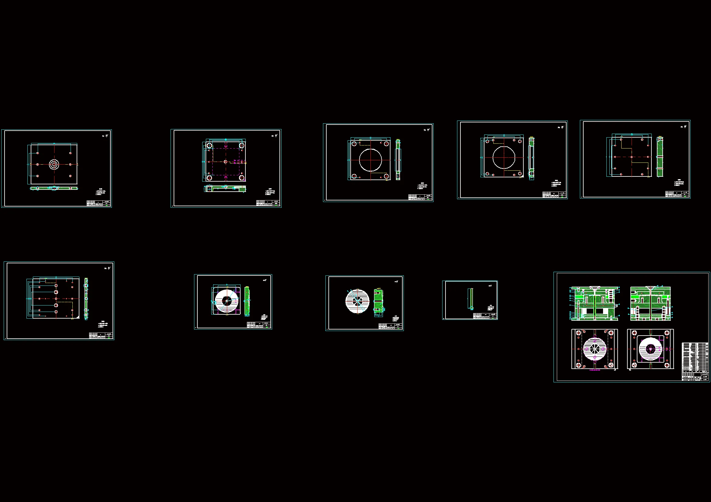 全部CAD图纸 10张