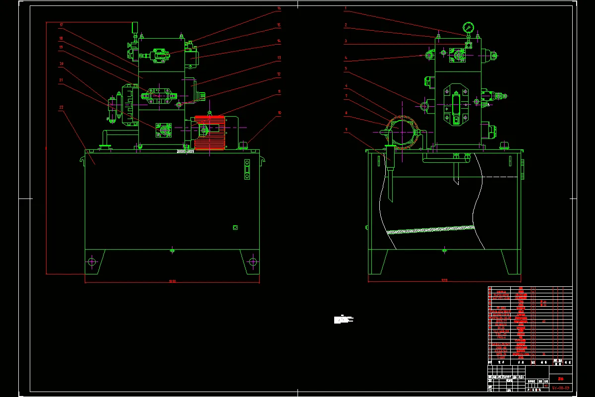 JJ2370-双端面卧式组合机床液压系统设计