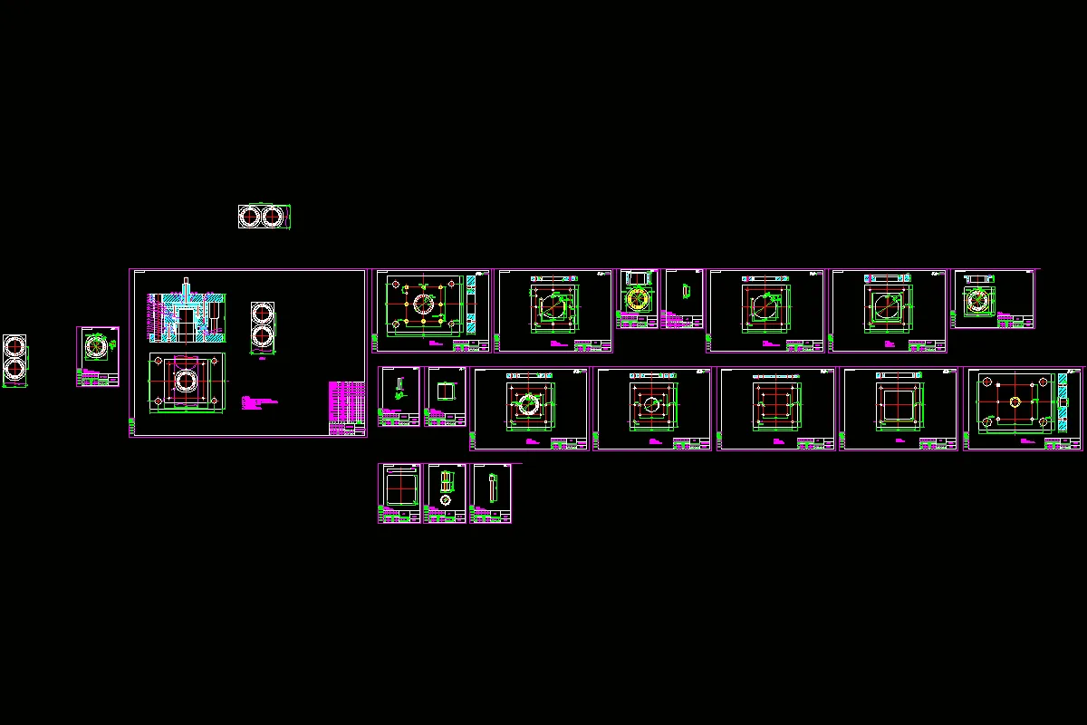 全部CAD图纸 19张