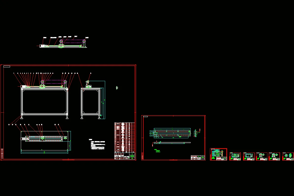 全部CAD图纸 9张