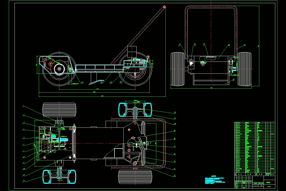 JJ3019-简易起草皮机的设计
