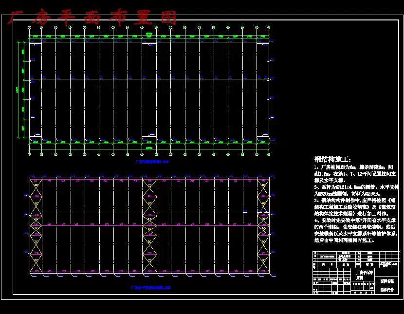厂房平面布置图