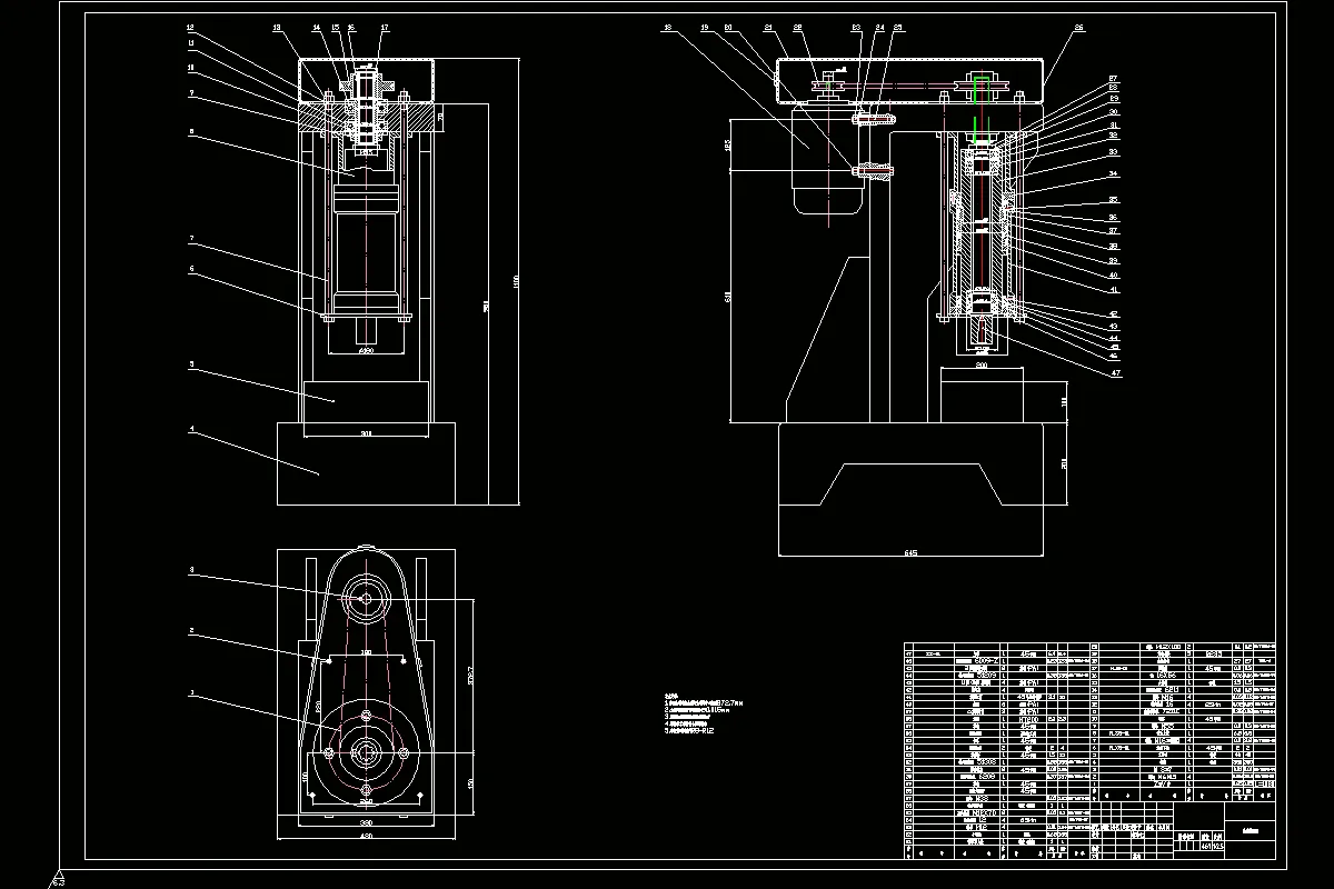 JJ2471-小型自动钻床及夹具结构设计-法兰盘上盖钻夹具