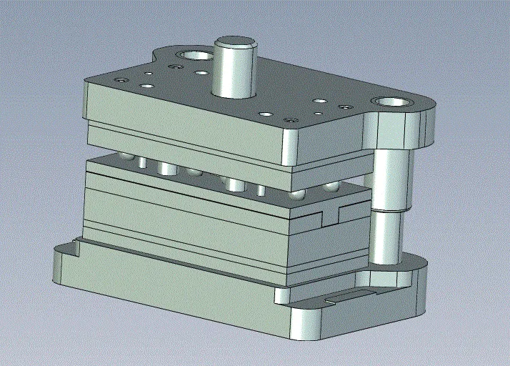 3D模具装配图截图