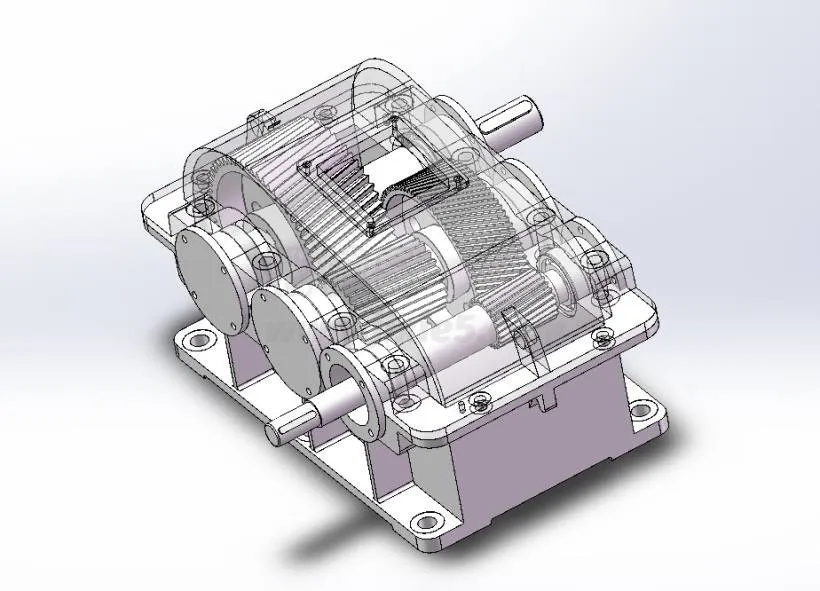 JJ2512-基于3D打印的齿轮系设计与制作[含SW三维图]