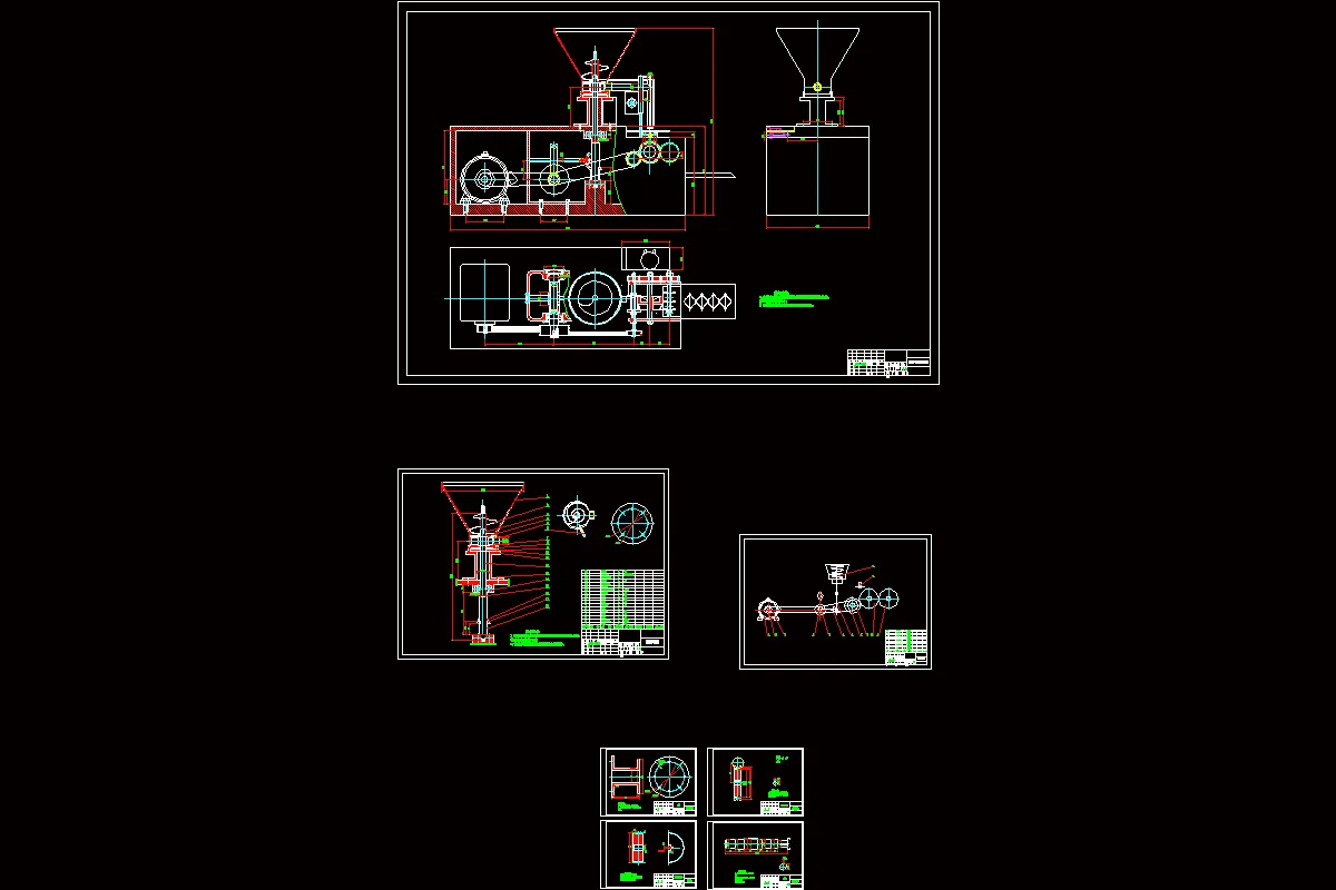 全部cad图纸 7张