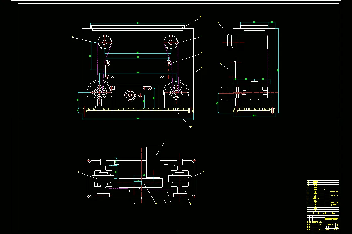 机械传动部件装配图