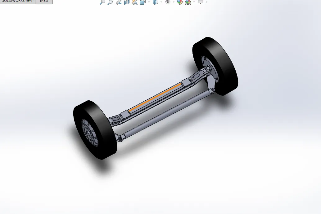 N653-基于有限元分析的汽车转向支持桥设计【含SW三维图】