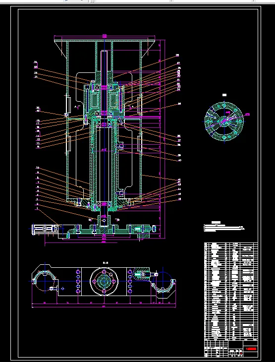 N426-小型立式加工中心的自动换刀机械手的设计