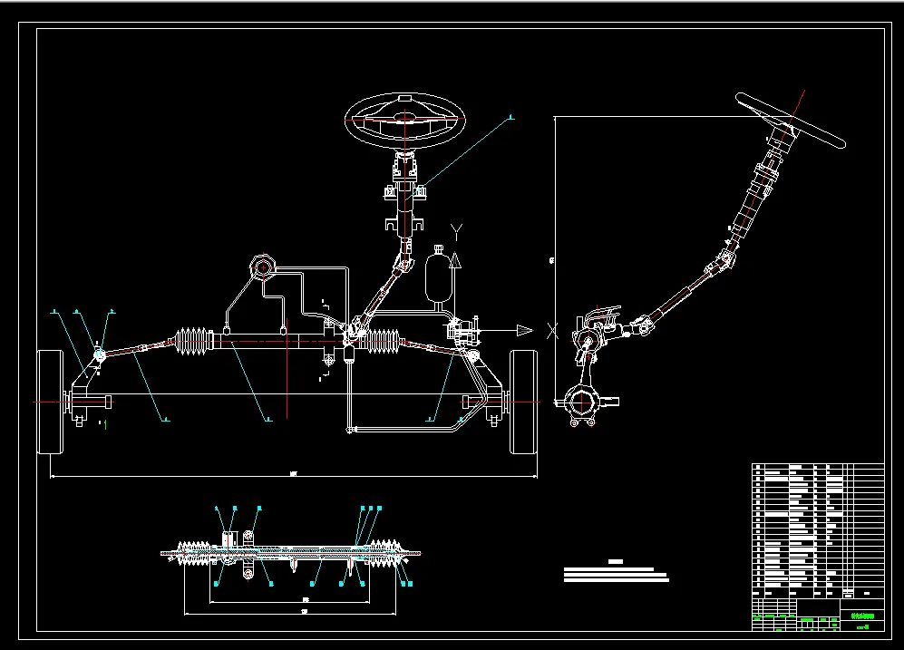 N430-微型汽车液压助力转向系统设计