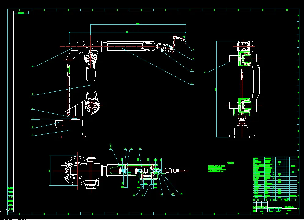 N743-自动焊接机器人设计-带西门子PLC控制