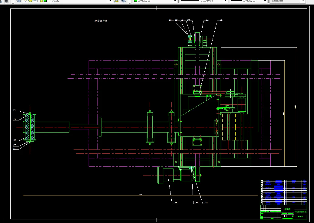 N794-F15腈纶铺丝机床系统设计