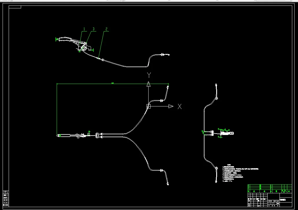 N549-某车型手驻车传动机构的设计