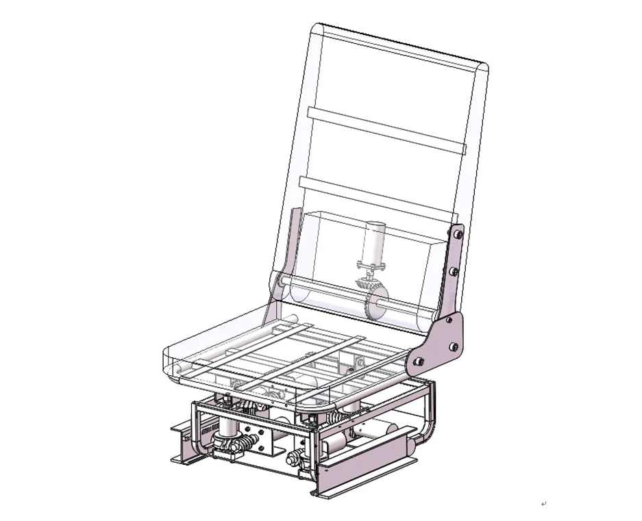 N420-汽车多向调节电动座椅设计【含SW三维图】