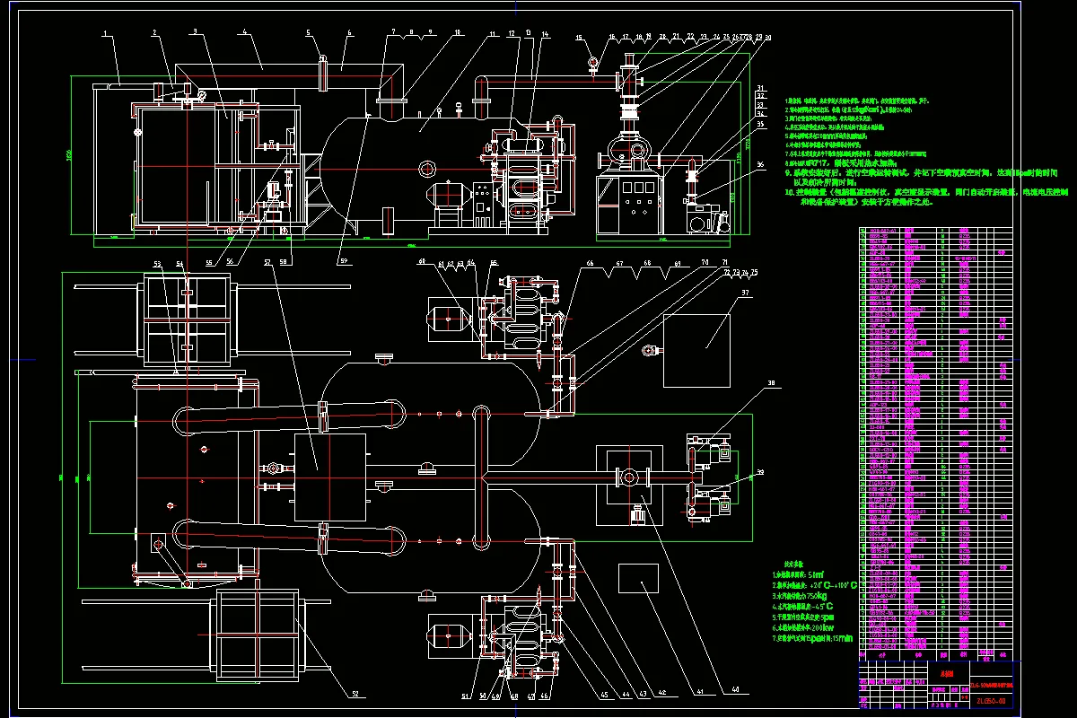 JJ3561-大型食品真空冷冻干燥设备的设计