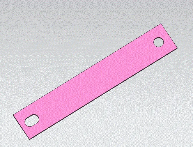 P223-弯板冲压工艺及模具设计2套模具拍【含UG三维图】-长56