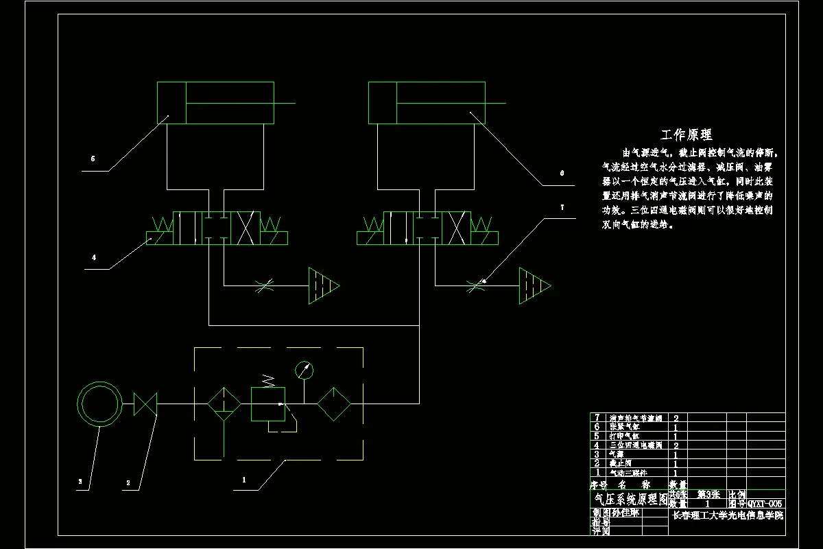 气压系统原理图