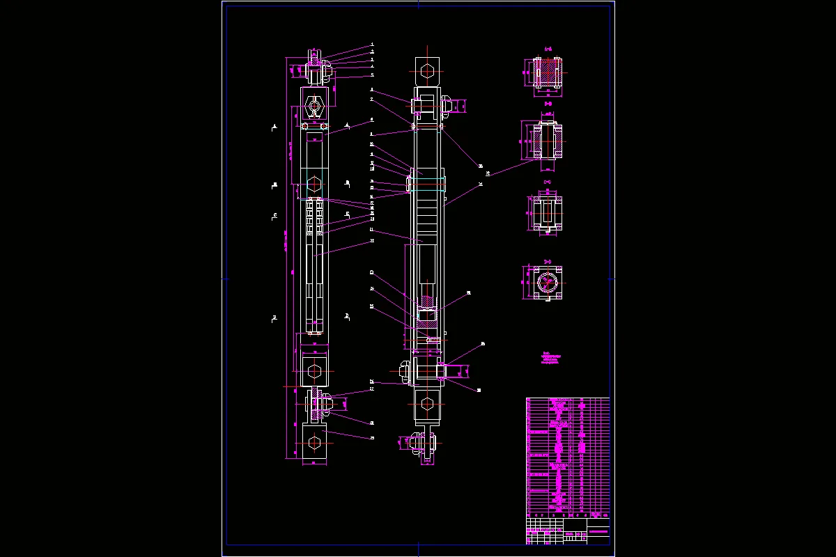 JJ3629-140吨悬挂提升机及传感器的设计
