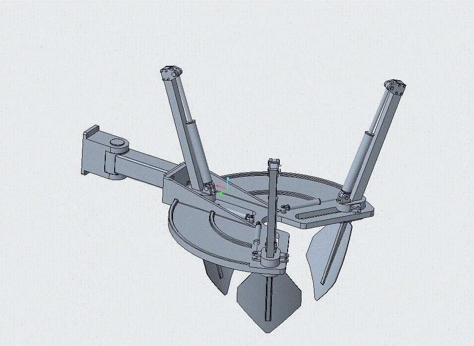JJ3645-一种带土球挖树机设计【含Proe三维图】