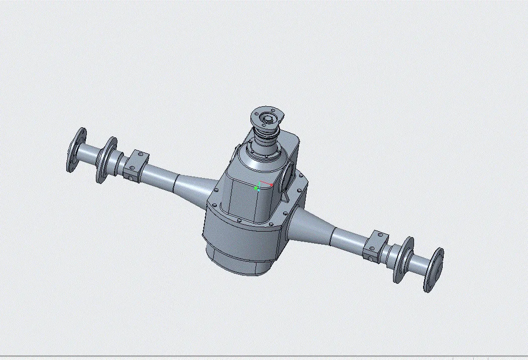 JJ3648-某重型载货汽车双级主减速器驱动桥的设计【含Proe三维图】