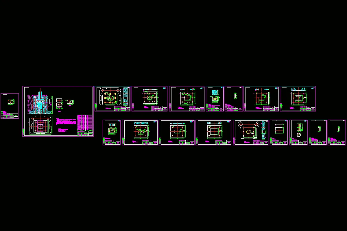 全部CAD图纸 18张