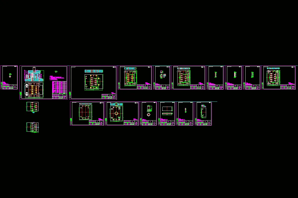 全部CAD图纸 16张