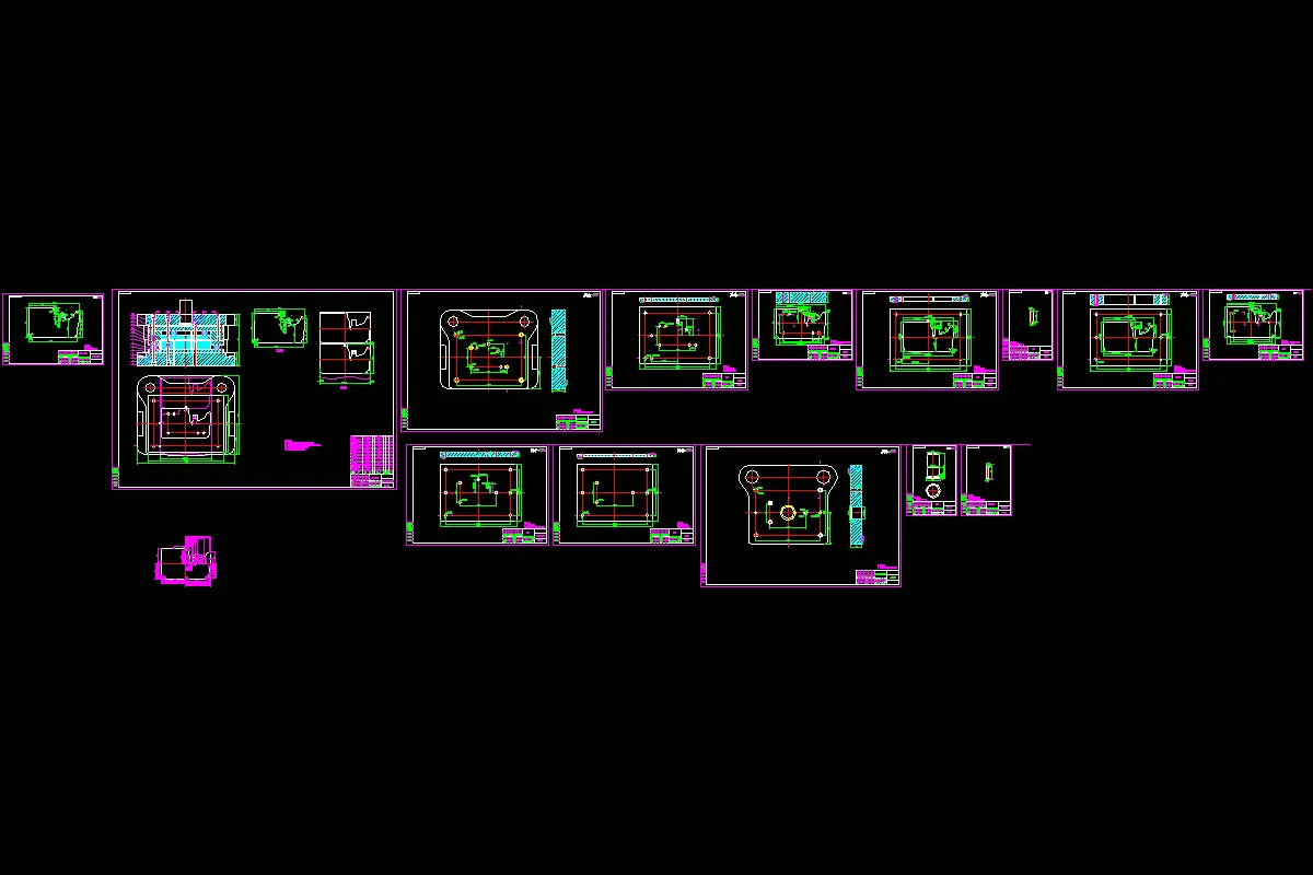 全部CAD图纸 14张