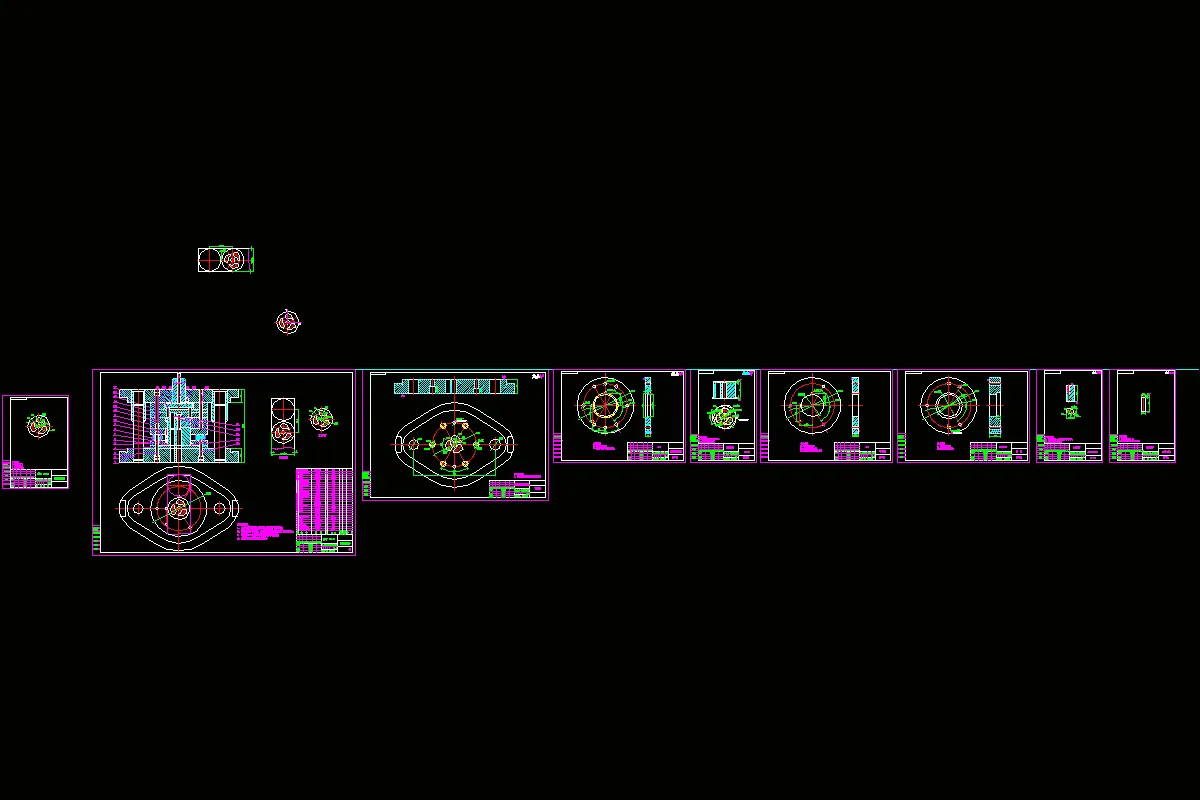 全部CAD图纸 9张