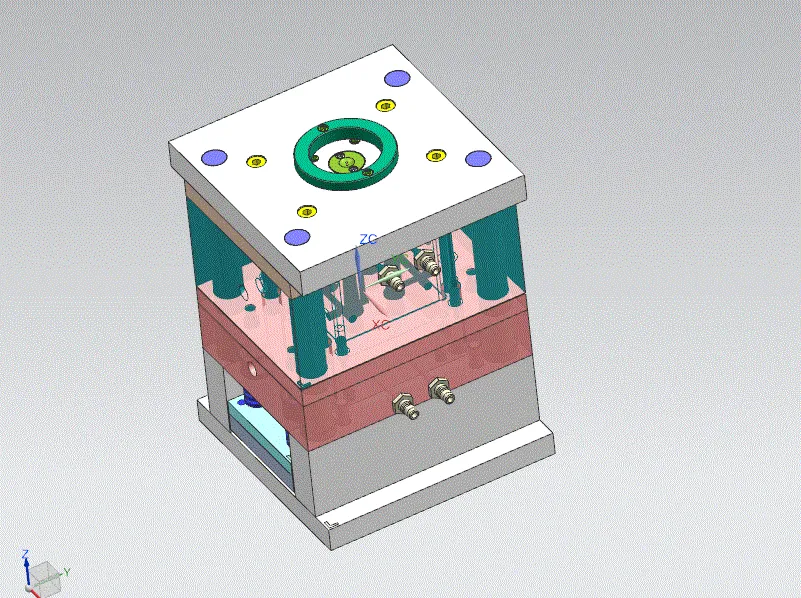 3D模具装配图截图