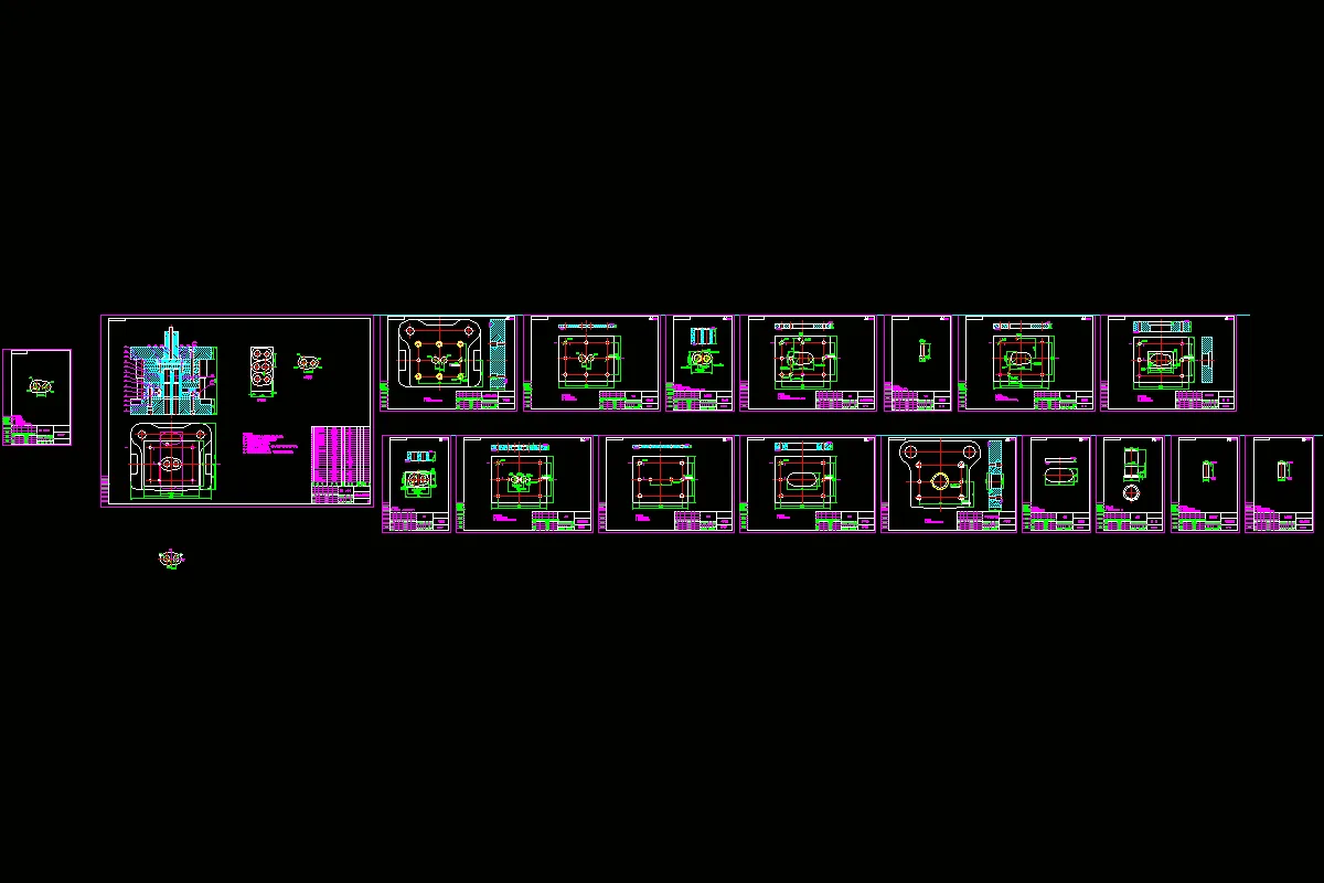全部CAD图纸 18张