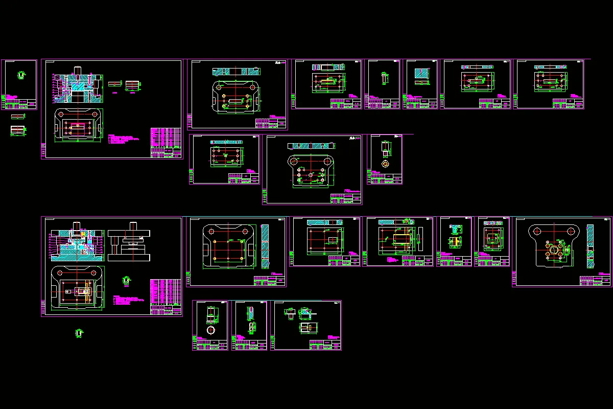 全部CAD图纸 21张