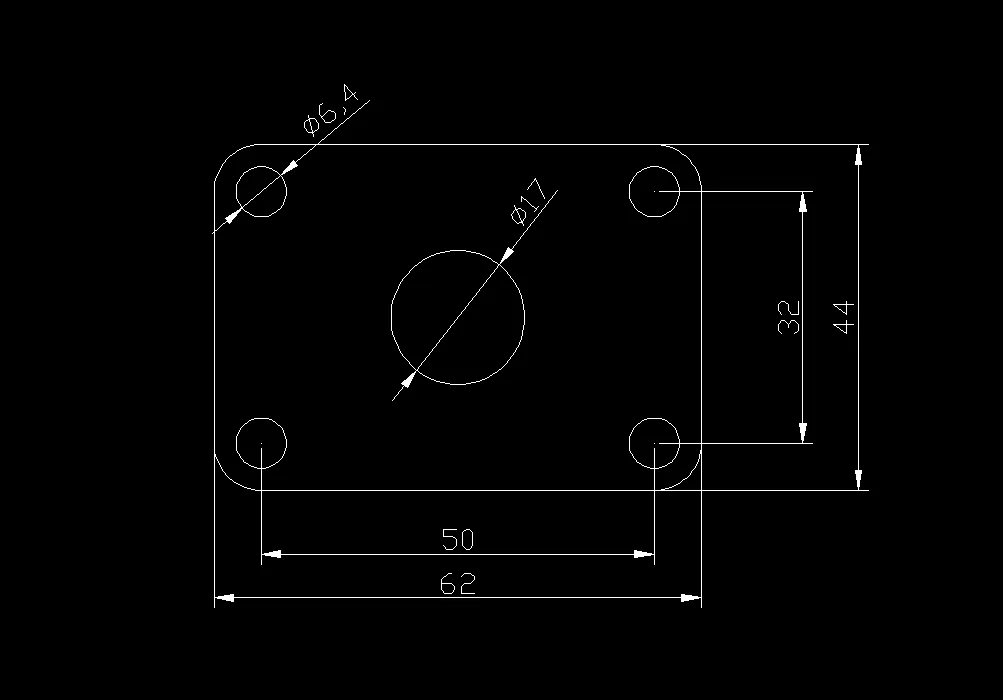 P259-矩形四孔垫板的冲孔落料复合模具设计-长62