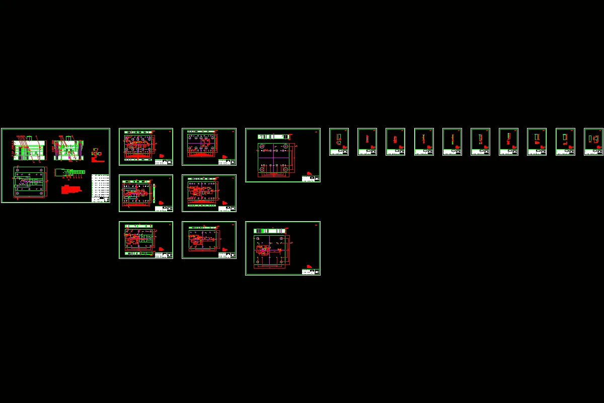全部CAD图纸 19张