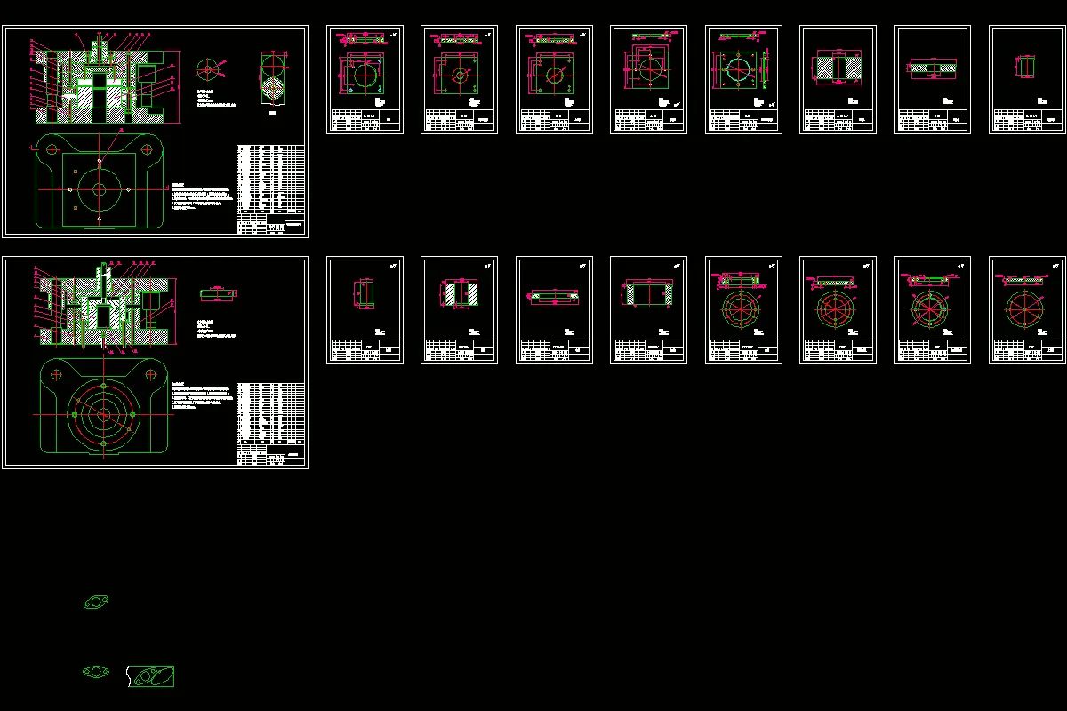 全部CAD图纸18张