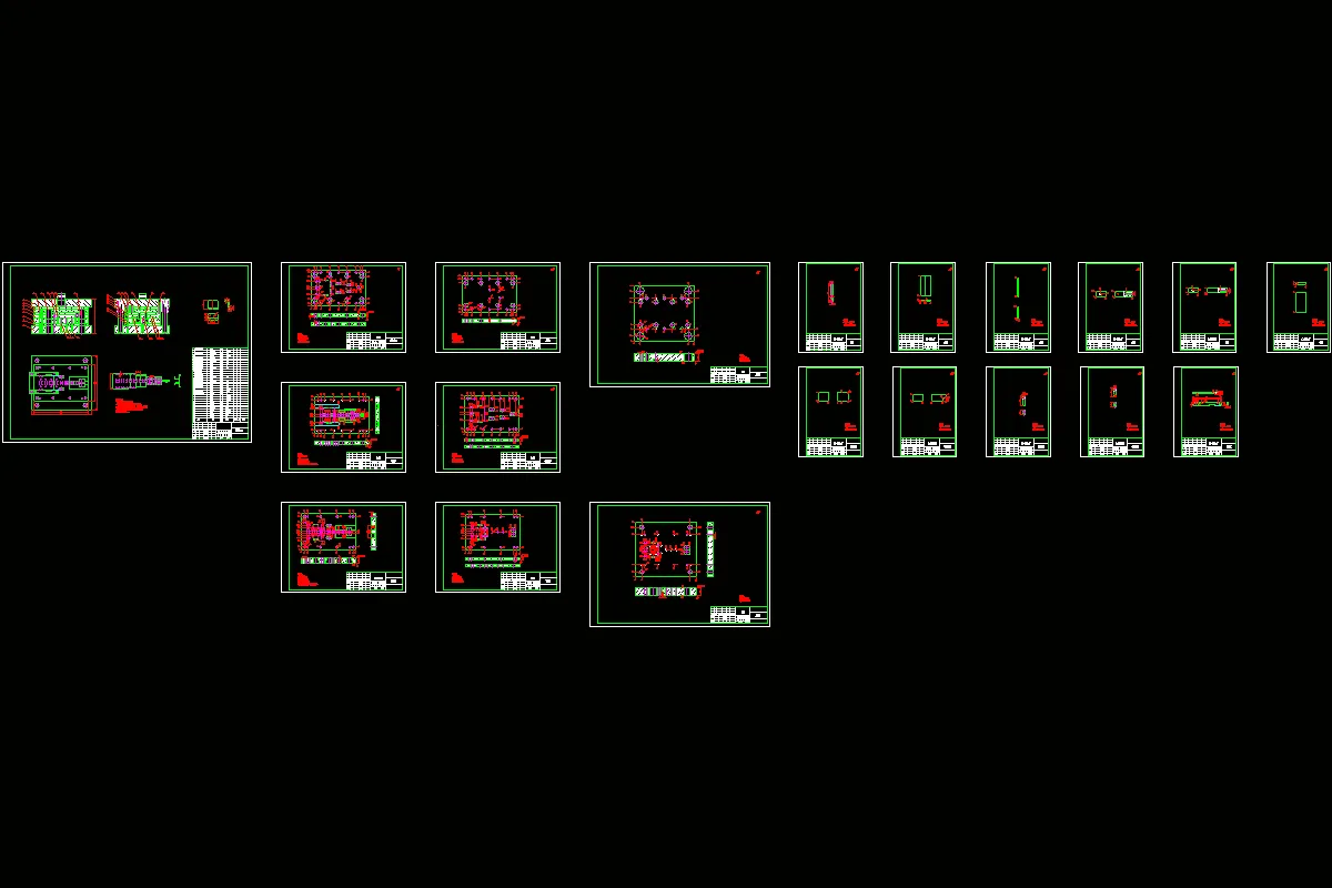 全部CAD图纸 20张