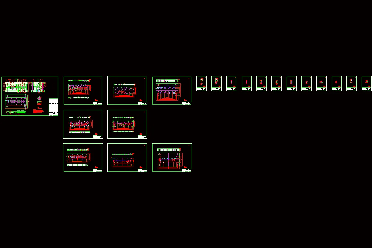 全部CAD图纸 21张