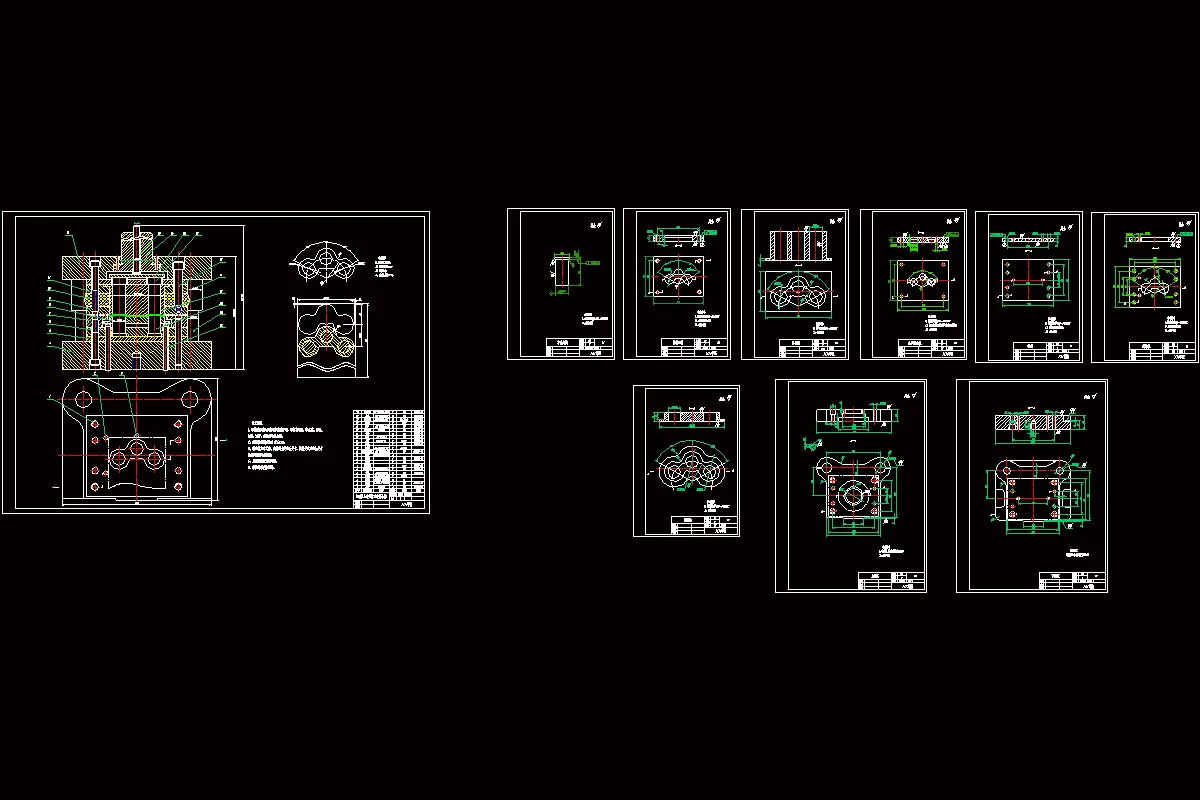 全部CAD图纸 10张