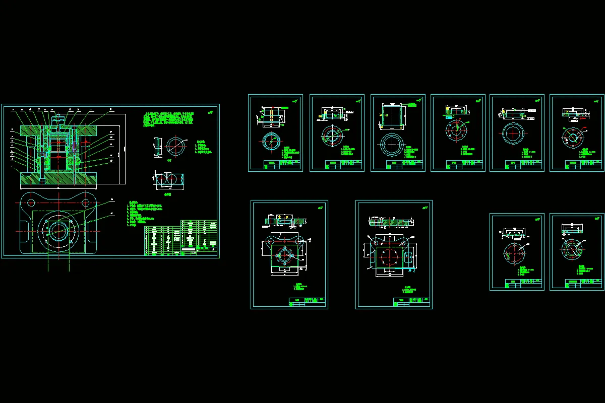 全部CAD图纸 11张