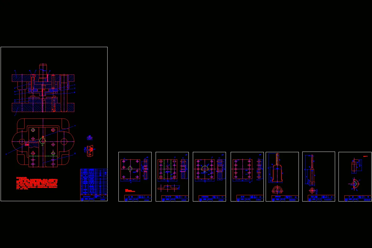 全部CAD图纸 8张