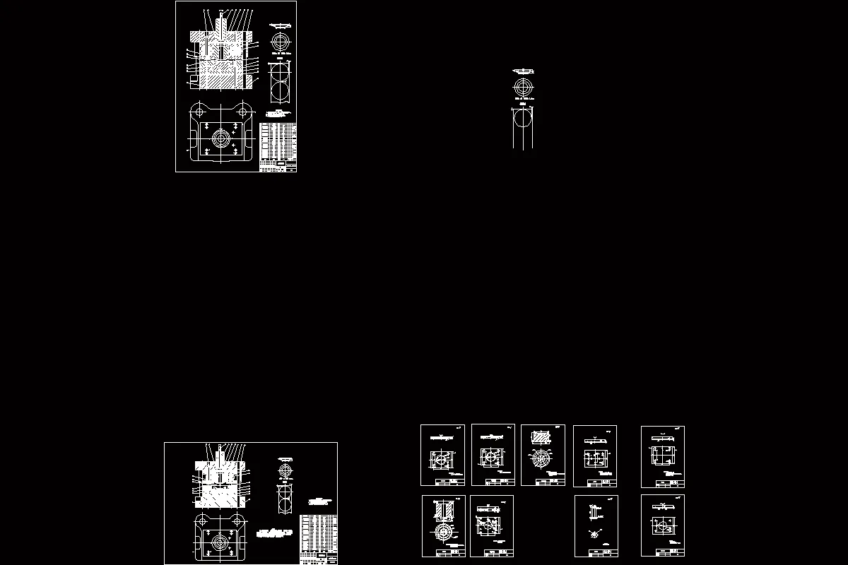 全部CAD图纸 10张