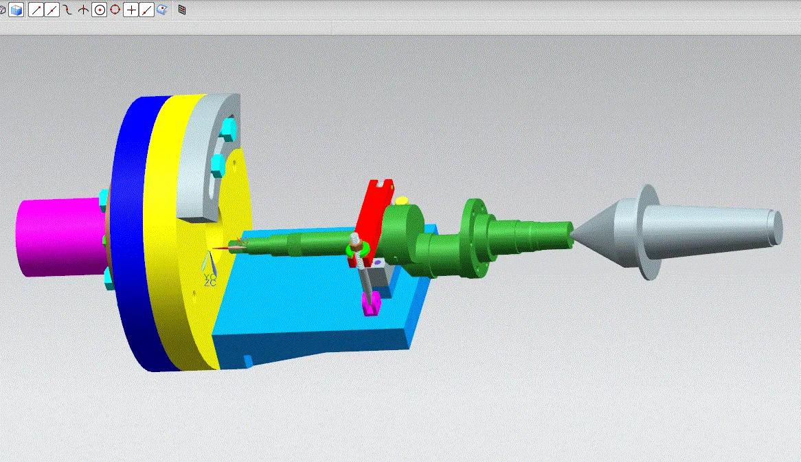 夹具三维装配图