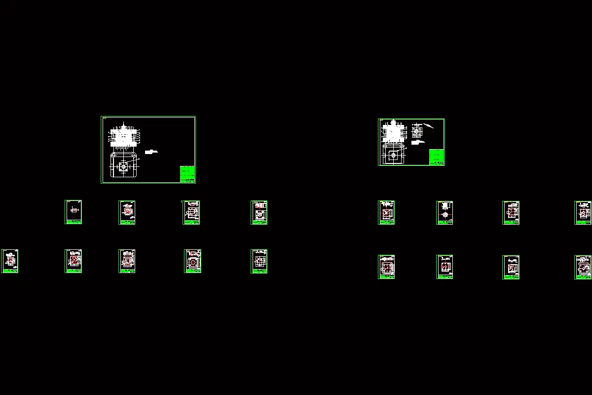 全部CAD图纸 19张