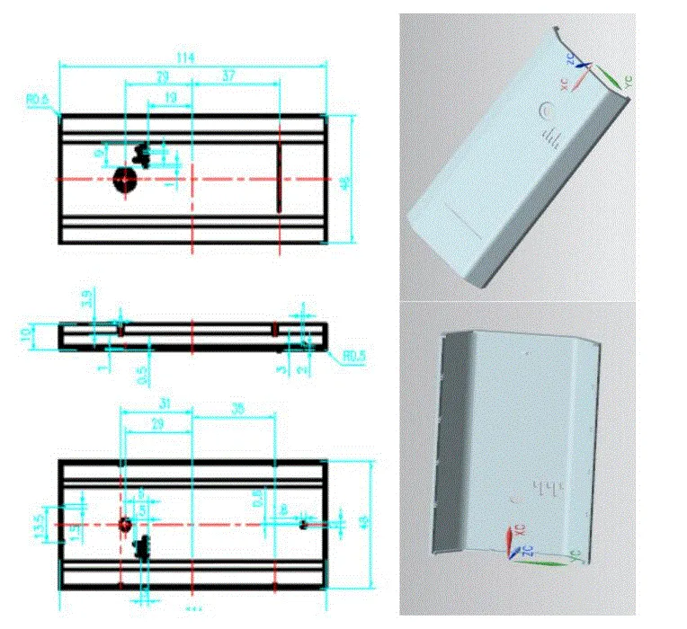 JJ4462-手机后盖塑料模具设计