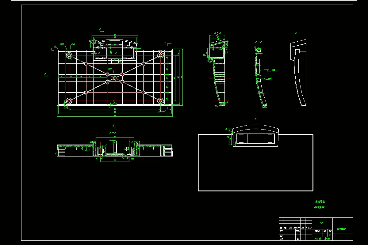 JJ4473-acer 19寸液晶显示器底座的模具设计